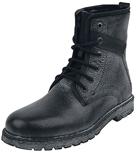 Black Premium by EMP Road Man Männer Bikerboot schwarz EU43 Leder Basics, Casual Wear, Rockabilly